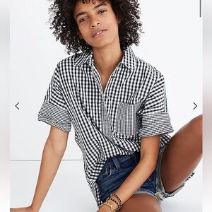 Madewell Gingham Button-Down Shirt